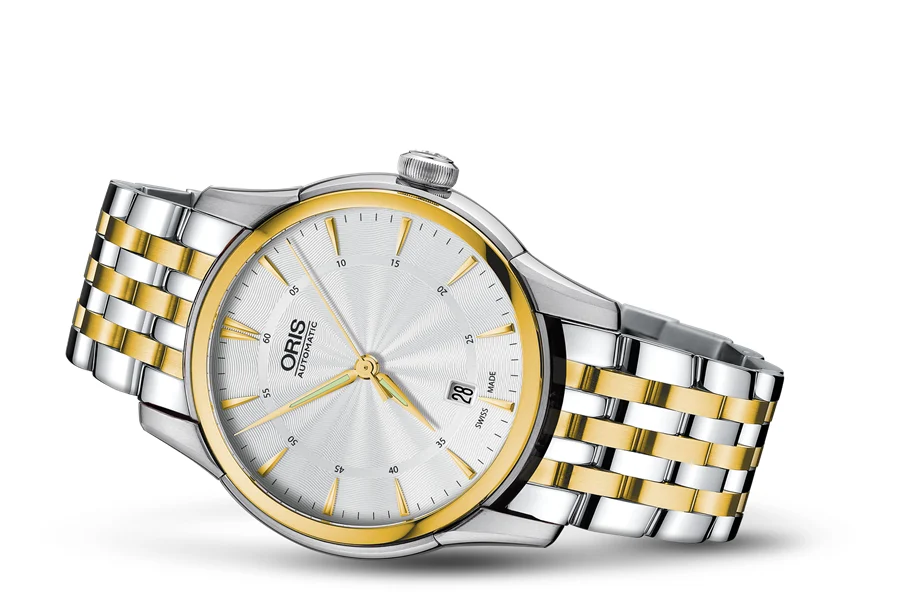 Oris Artelier Date 01 733 7670 4351-07 8 21 78 40.5 mm kol saati