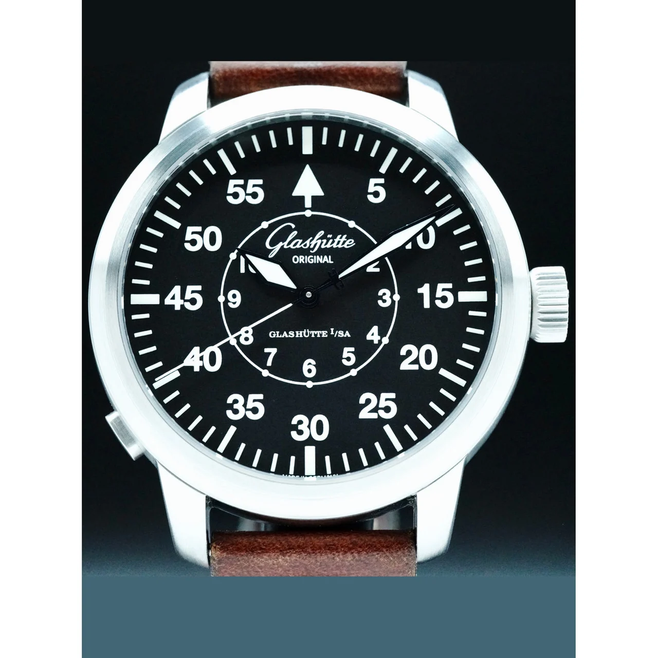 Glashutte Original Glashütte Original 100-09-07-04-04 Senator Navigator 210000078024 44 mm kol saati