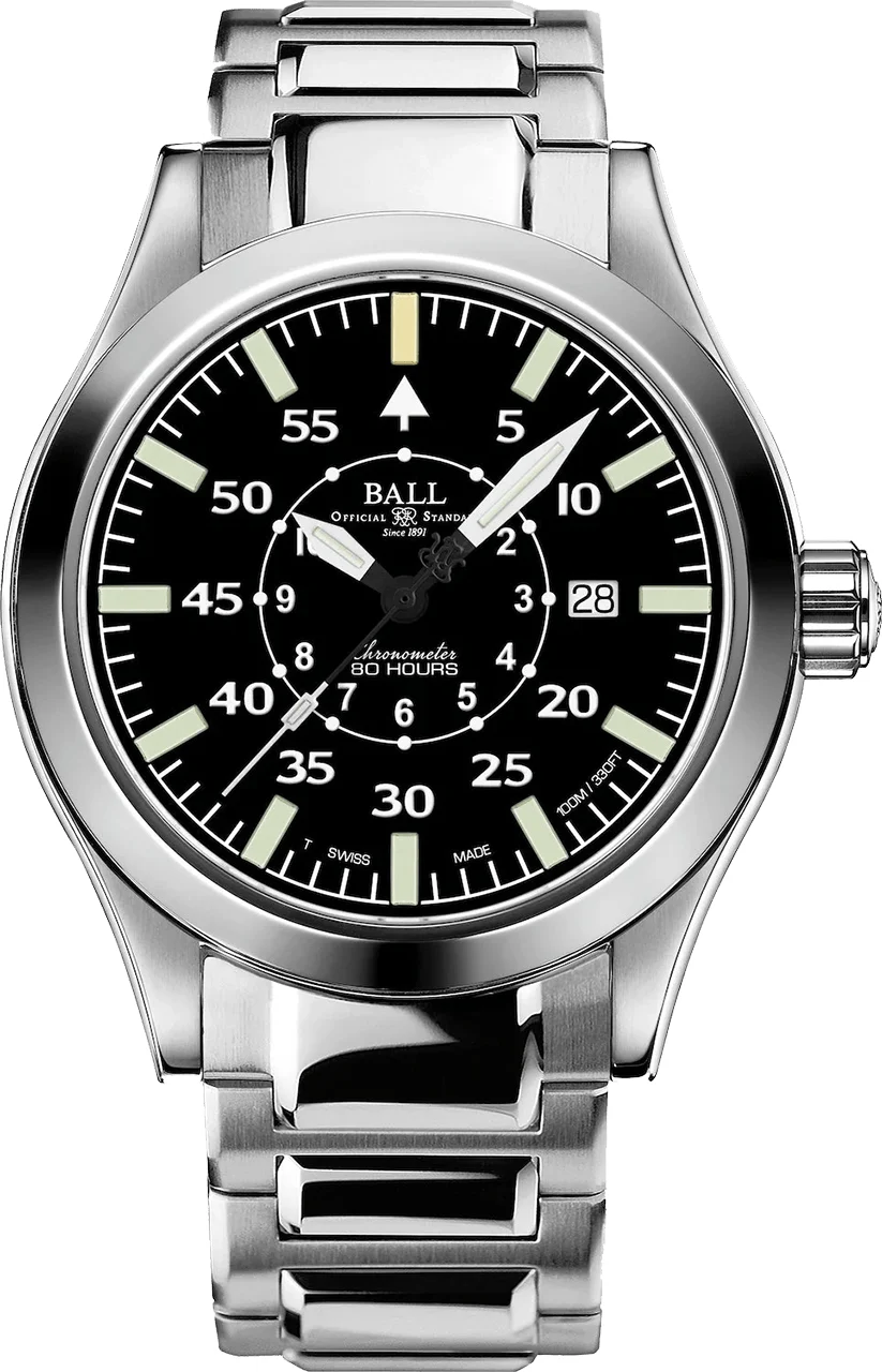 Ball Ball NM2128C-S4C-BK 43 mm kol saati