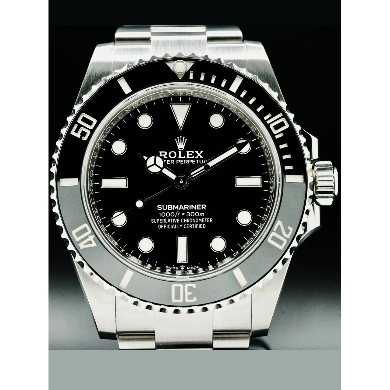 Rolex Submariner Black Dial Ceramic Bezel 210000079428 41 mm kol saati