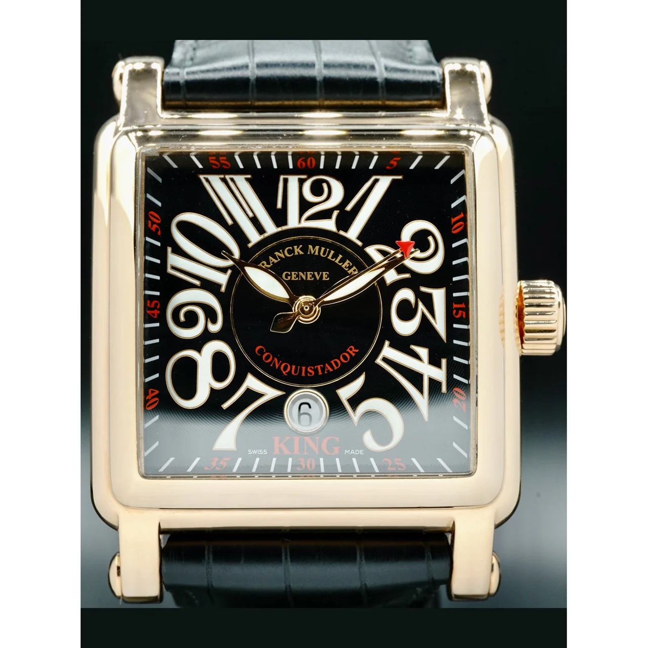 Franck Muller King Conquistador 10000 K SC RG 210000025274 45 mm kol saati