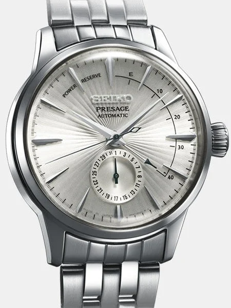 Seiko Presage "Cocktail Time" Automatic Dress Watch with Power Reserve Indicator #SARY079