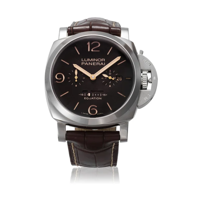 Panerai Luminor 1950 Equation Of Time 8 Days Acciaio PAM00601 kol saati