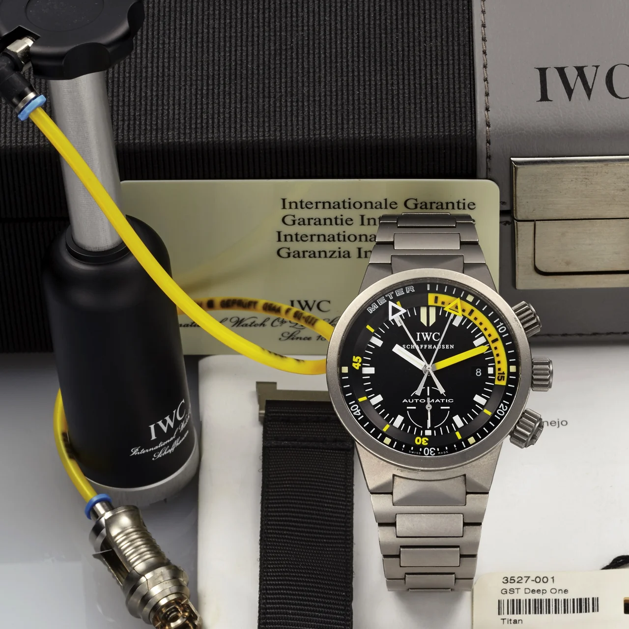 IWC IWC REF. 3527 GST DEEP ONE TITANIUM kol saati