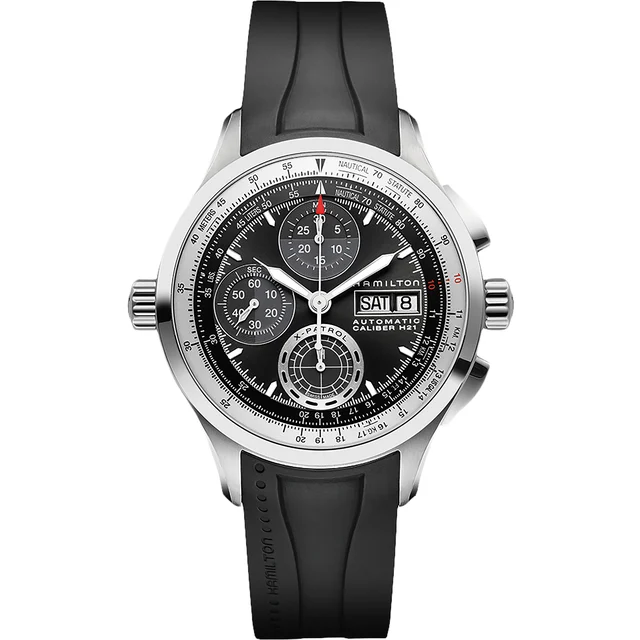 Hamilton Khaki Aviation Khaki X Patrol Auto Chrono H76556331 kol saati