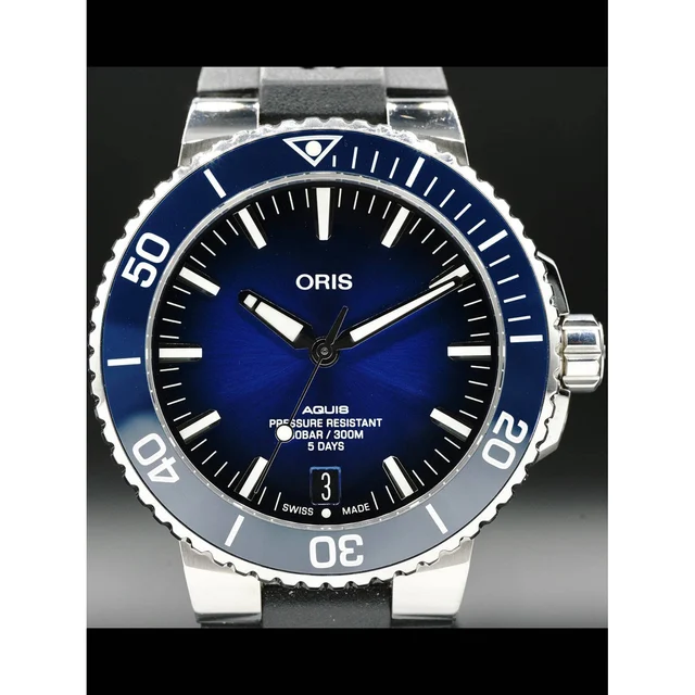 Oris Aquis Date Calibre 400 Diver on Bracelet 01 400 7763 4135 210000027140 kol saati