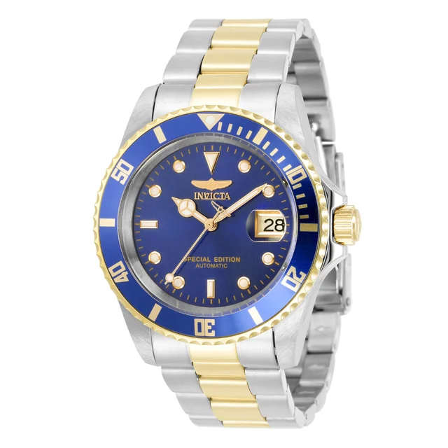 Invicta Pro Diver Navigator Automatic Watch - 42mm. Steel, Gold (30599) kol saati