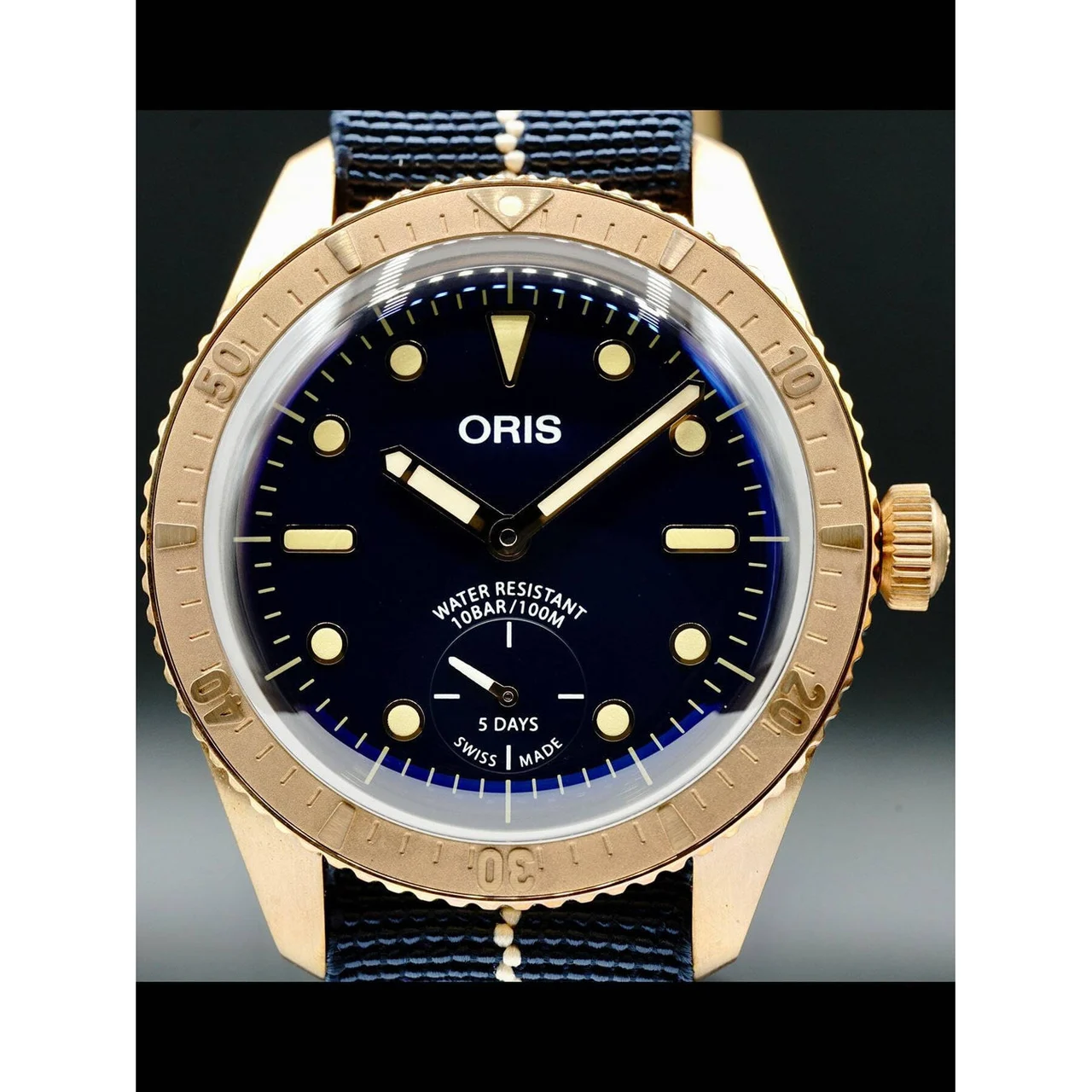 Oris Carl Brashear Calibre 401 Limited Edition 210000013352 kol saati