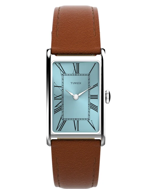 Timex Lexington Reissue Inspired 21mm Leather Strap Watch TW2Y78900JR kol saati