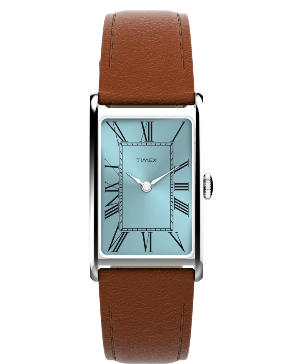 Timex Lexington Reissue Inspired 21mm Leather Strap Watch TW2Y78900JR kol saati