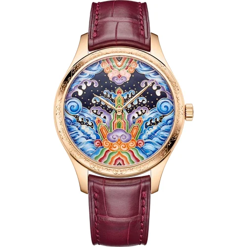 Vacheron Constantin Métiers d'Art Tribute to traditional symbols - Eternal flow 2400A/000R-H024 38 mm kol saati