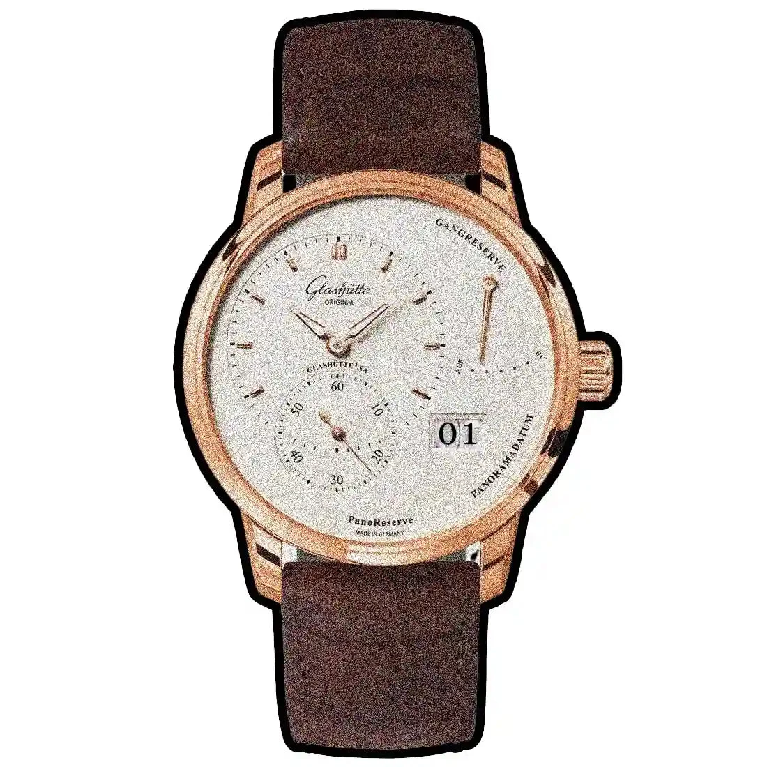 Glashutte Original Glashütte Original 47545 40 mm kol saati