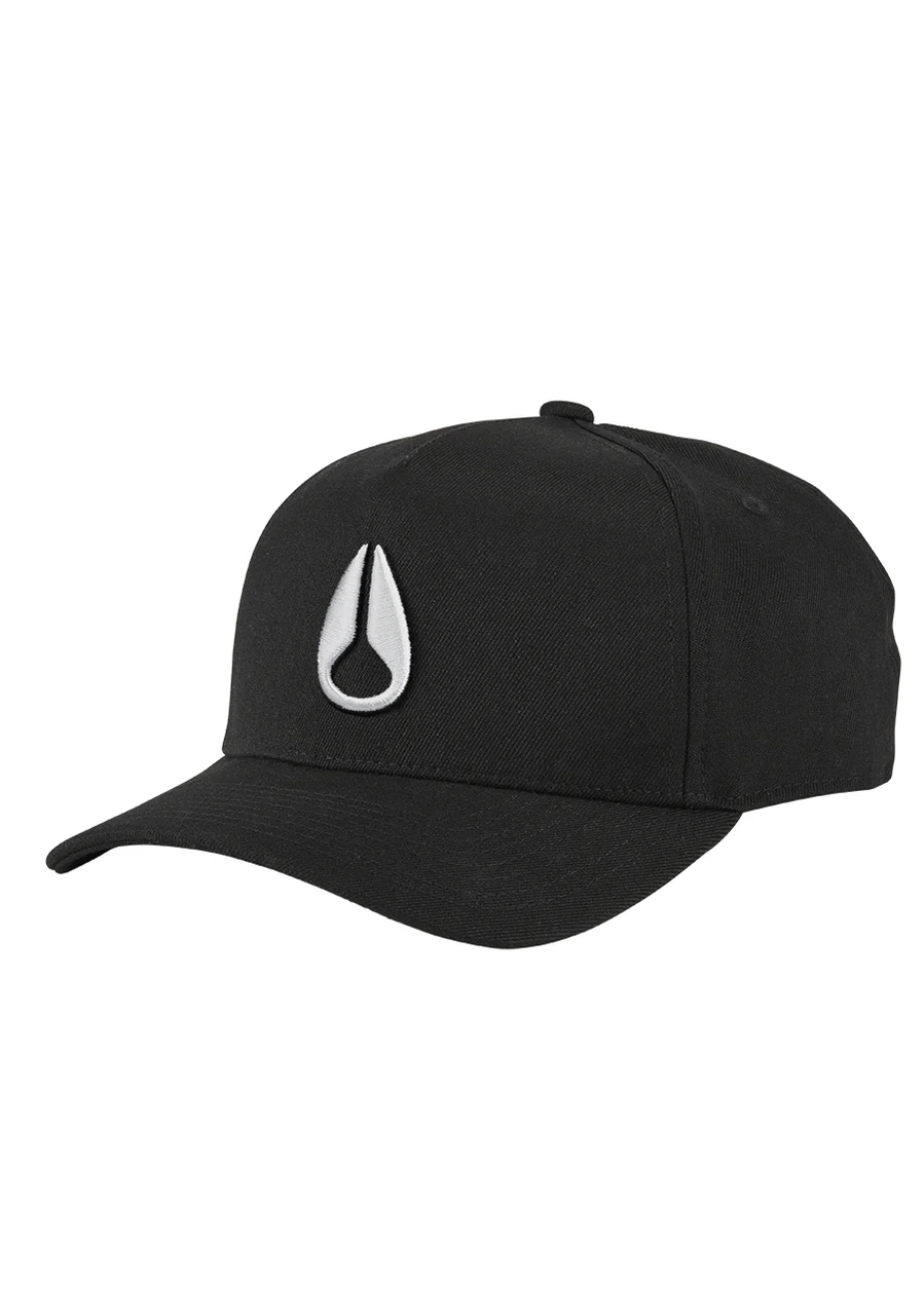 Nixon US Deep Down Athletic Snapback - Black / White C3154-005-00 kol saati