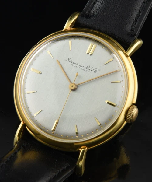 IWC Gold With Caliber 89 Movement IWC in 18k Gold With Caliber 89 Movement kol saati
