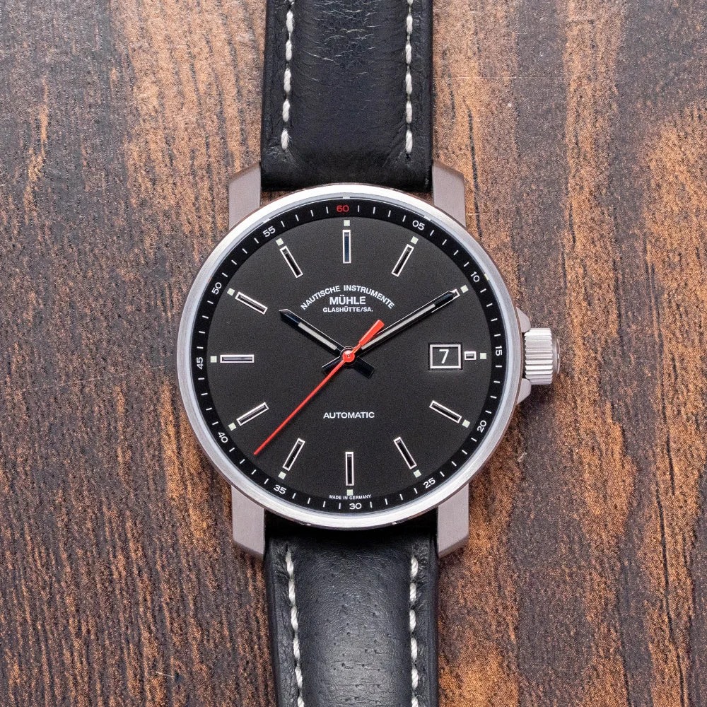 Muhle Glashutte Mühle Glashütte 29ER M1-25-23-LB 37 mm kol saati