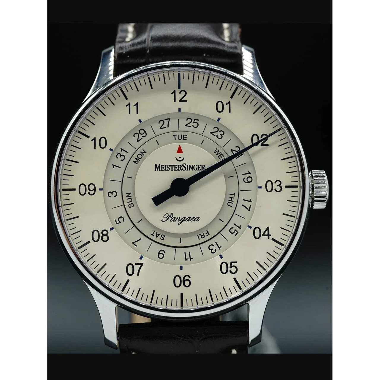Meistersinger Pangaea Day Date PDD903 210000016827 kol saati