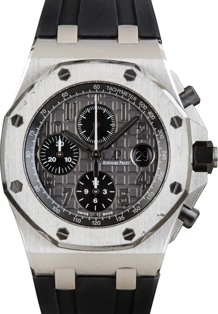 Audemars Piguet Royal Oak Offshore Grey Arabic Dial 26470ST.OO.A104CR.01 kol saati