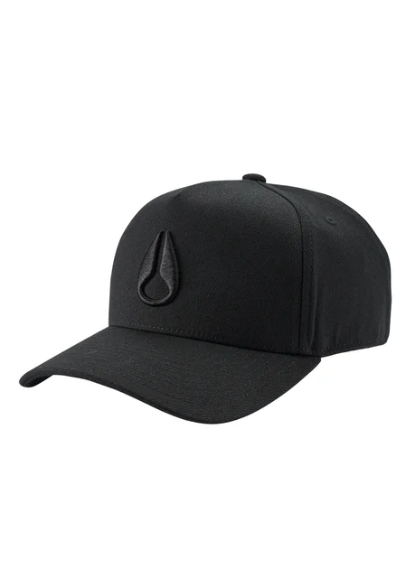 Nixon US Deep Down Athletic Snapback - All Black / Black C3154-1147-00 kol saati