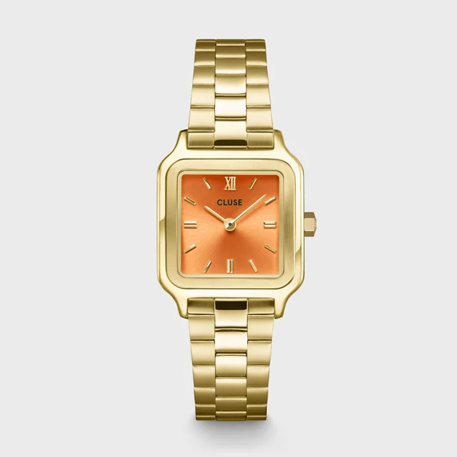 CLUSE Gracieuse Petite Watch Steel, Apricot, Gold Colour CW11807 kol saati