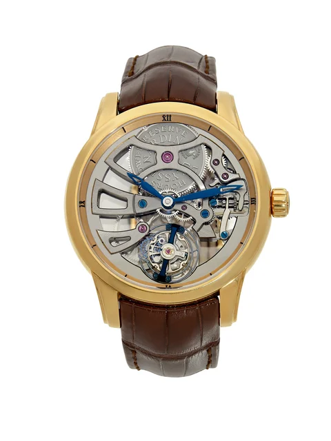 Ulysse Nardin Ref. 1706-129, Selekton tourbillon, Pink gold kol saati