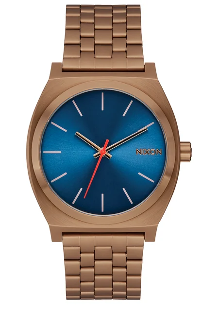 Nixon US Time Teller - Desert Gold / Arles Blue A045-5301-00 kol saati
