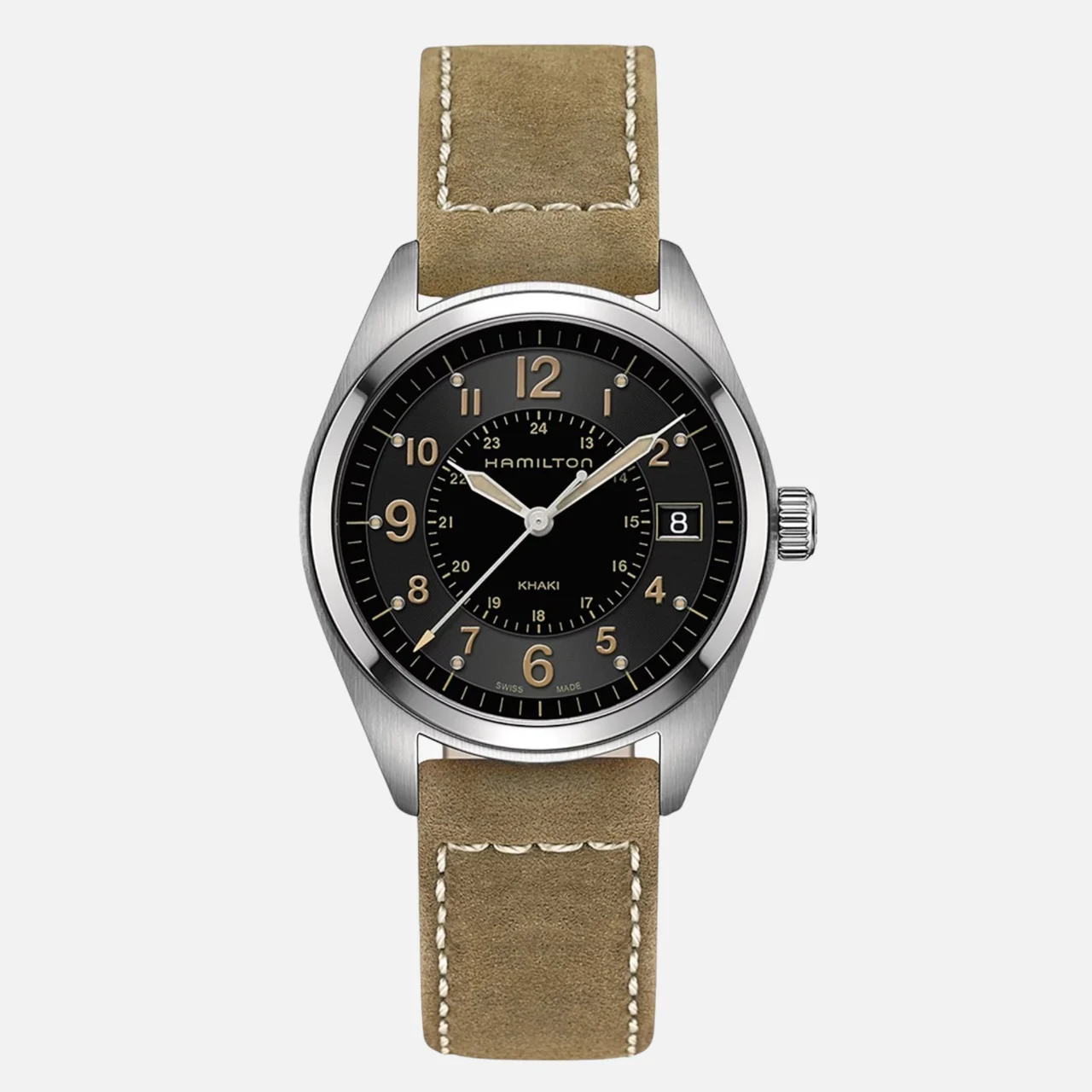 Hamilton Khaki Field 001-500-00039 40 mm kol saati