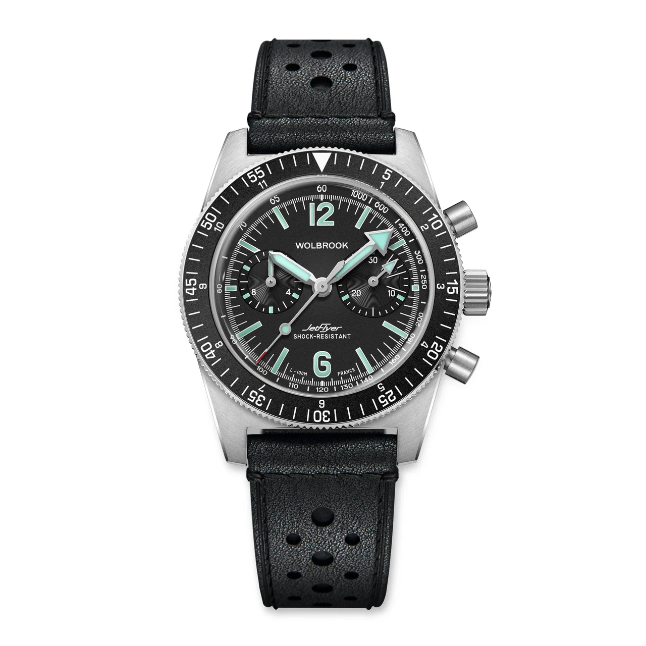 Wolbrook 26-JFCA-001-LR6-BLK-STL 37 mm kol saati