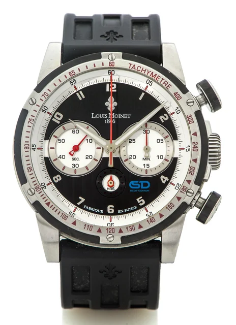 Louis Moinet Scott Dixon Stainless Steel, Pvd LM33.10.50 kol saati