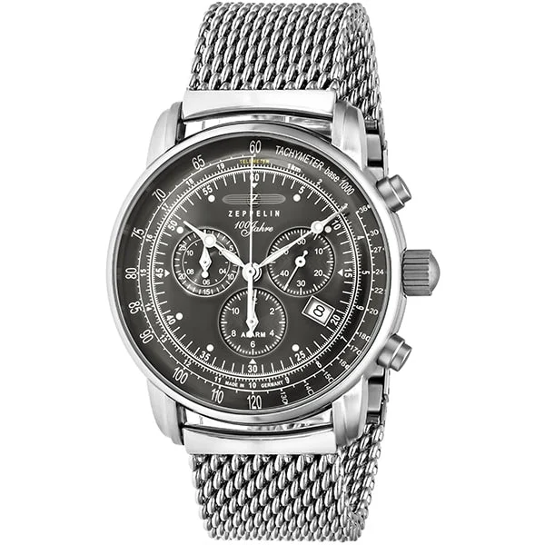 Zeppelin 7680-M2-GRY 38 mm kol saati