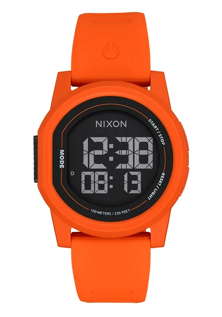 Nixon US Disk - Orange / Orange / Negative A1370-5194-00 kol saati