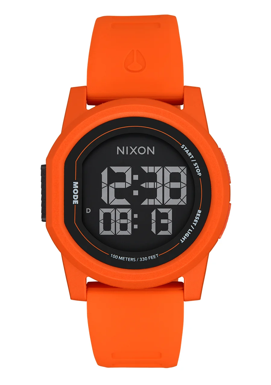 Nixon US Disk - Orange / Orange / Negative A1370-5194-00 39 mm kol saati