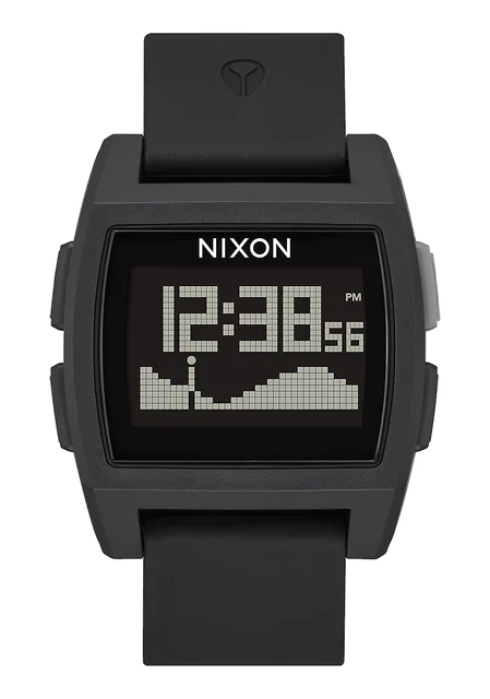 Nixon US Base Tide - All Black A1104-001-00 kol saati