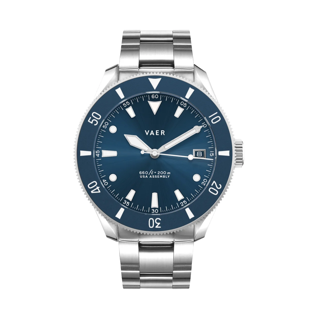 Vaer D4-MNC42-TRP20BLK-SPNY20KHA 42 mm kol saati