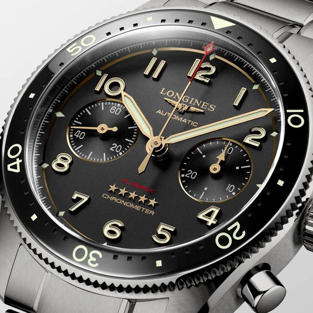 Longines Spirit Flyback Titanium L3.821.1.53.6 kol saati