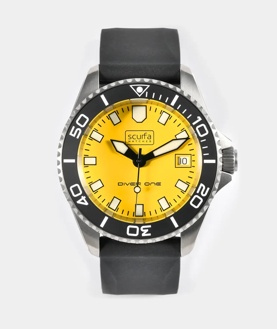Scurfawatches D1-500-TITANIUM-YELLOW-25 40 mm kol saati