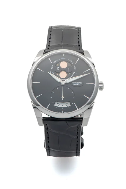 Parmiagiani PARMIAGIANI, REF. PFC-284-0001400, TONDA 1950 PHASE DE LUNE, NEW OLD STOCK, ST