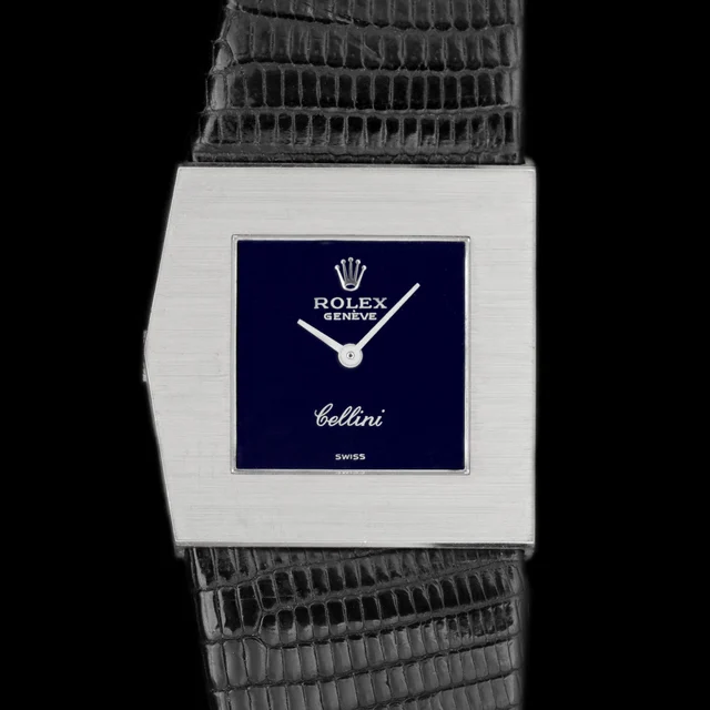 Rolex Cellini King Midas Blue ref.4107 from 1974 kol saati