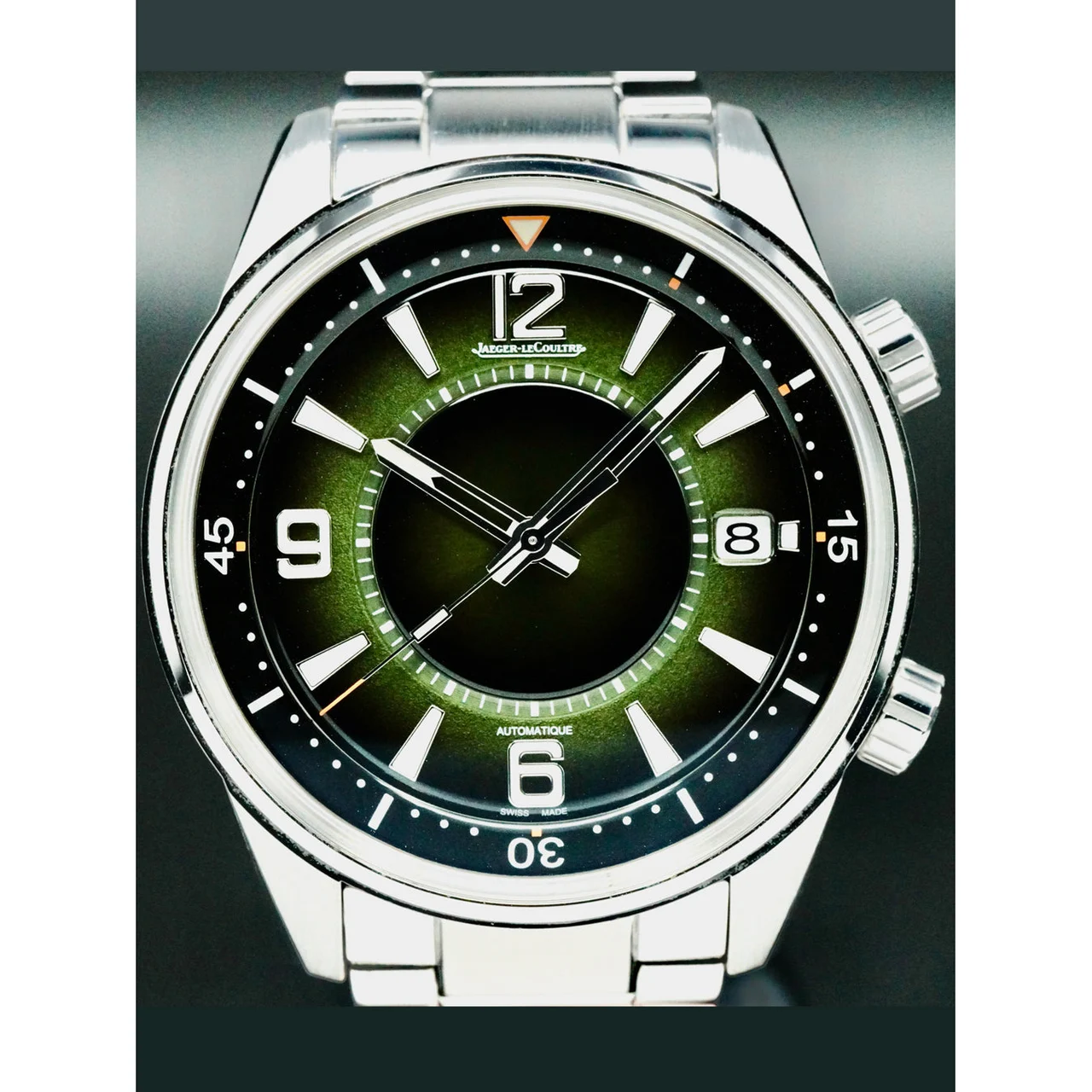 Jaeger-Lecoultre Jaeger LeCoultre Q906863J Polaris Date with Green Dial 210000070127 42 mm kol saati