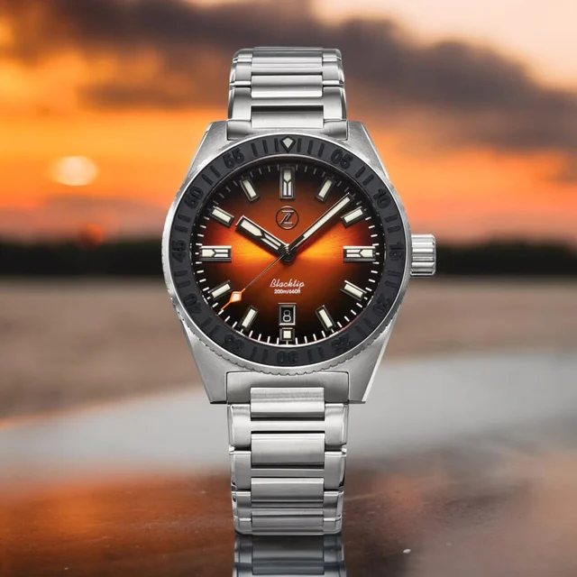Zelos blacktip-burnt-orange ZELOS-BLACKTIP-BURNT-ORANGE kol saati