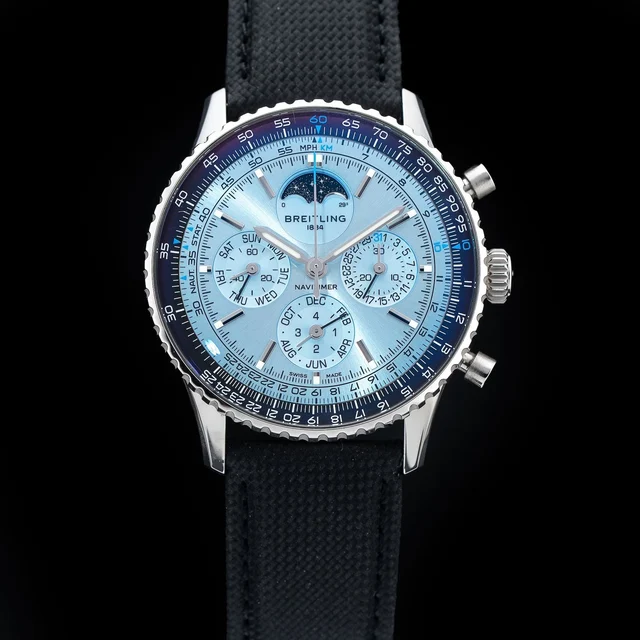 Breitling Navitimer PB1920 B19 Chronograph 43 Perpetual Calendar 210009N33173 kol saati