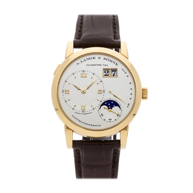 A. Lange & Sohne Lange & Söhne Lange 1 109.021 38.5MM Yellow Gold Moonphas A. Lange & Söhn