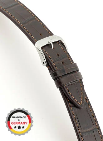 RIOS Grained Leather Baltimore - Mocha - Alligator Grained 5807/RI kol saati