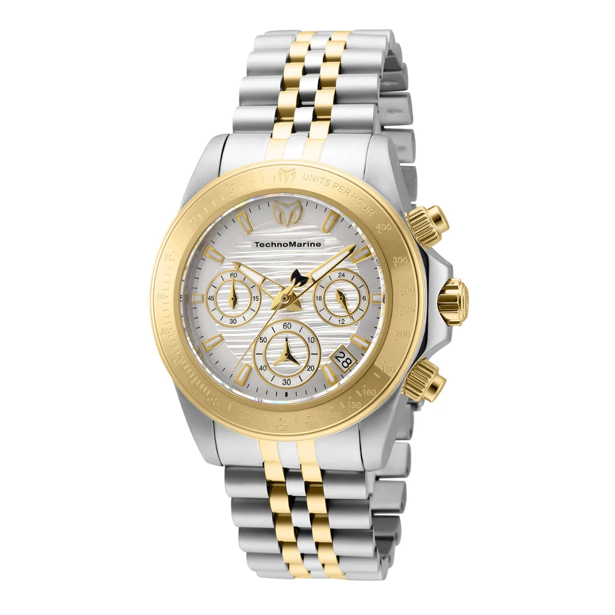 Invicta TechnoMarine Manta Ray Watch - 38mm, Steel, Gold (TM-219027) 38 mm kol saati