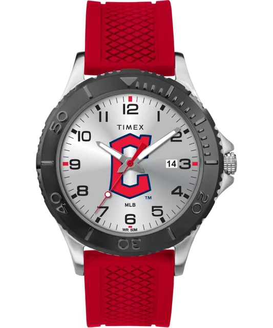 Timex Gamer Red Cleveland Guardians TWZBGUAMF kol saati