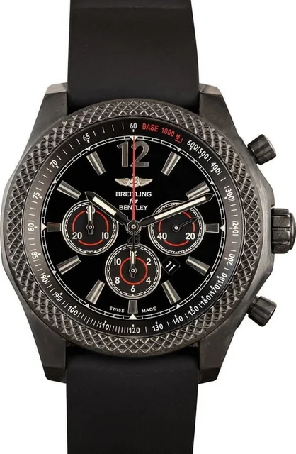 Breitling Bentley Barnato 42 Midnight Carbon M4139024/BB85 kol saati