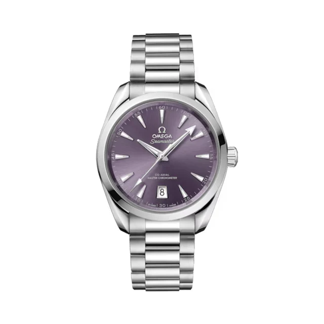 OMEGA Seamaster Aqua Terra Shades 38mm - Lavender on Bracelet O22010382010004 kol saati
