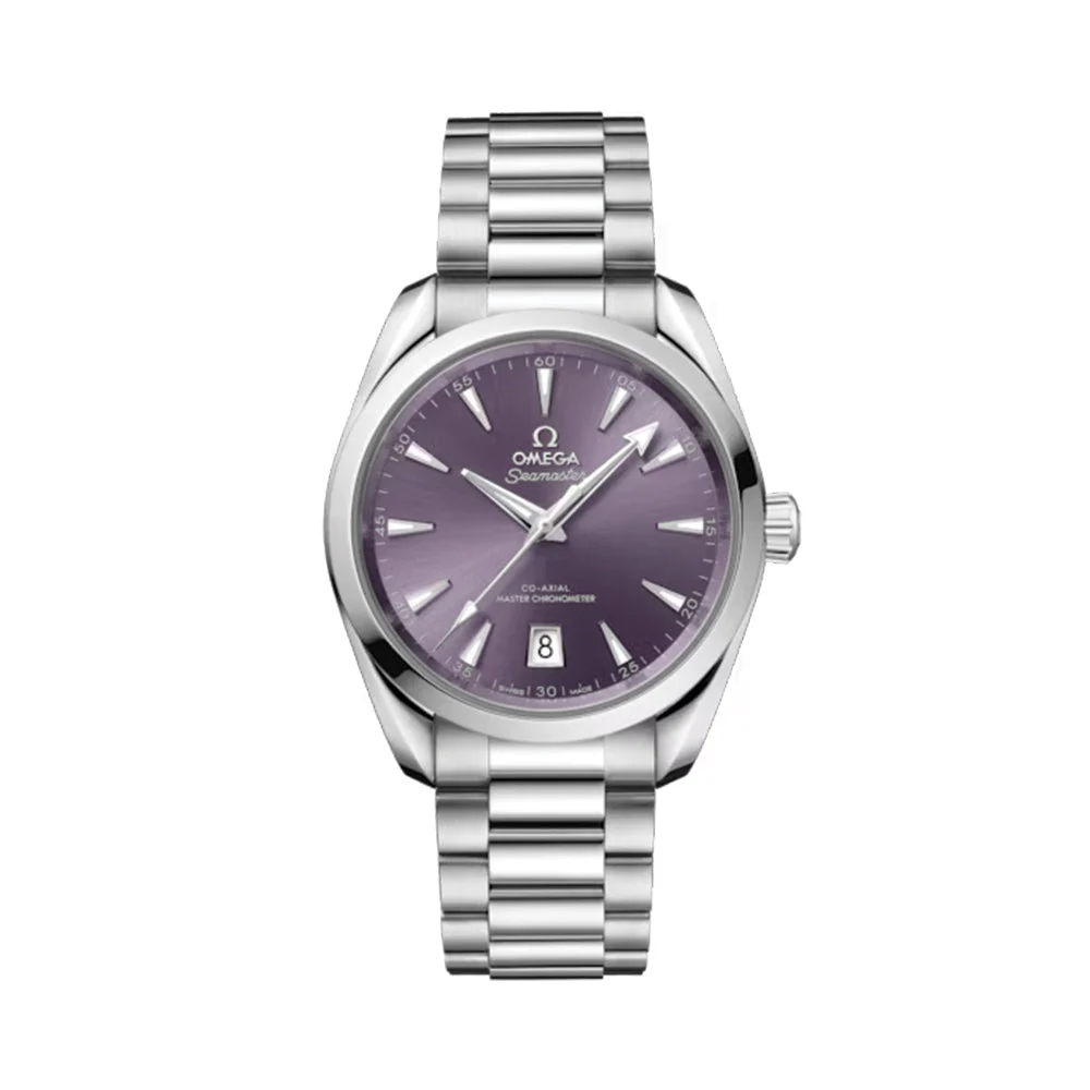 OMEGA Seamaster Aqua Terra Shades 38mm - Lavender on Bracelet O22010382010004 38 mm kol saati
