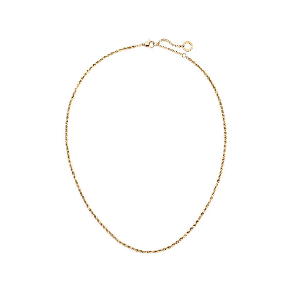 Default Rope Chain Halskette Gold PH-JE-0444 kol saati