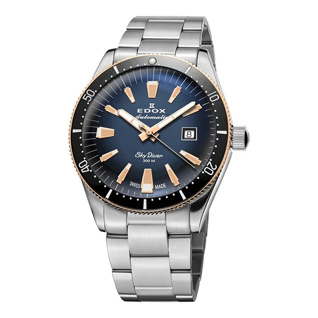 EDOX Skydiver 80126-357RNM-BUIDR kol saati