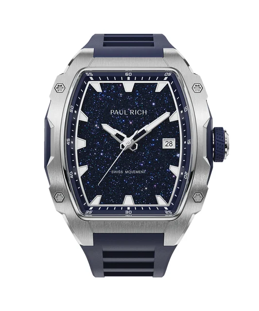 Paul Rich Astro Classic PR5188D - Silver Blue kol saati